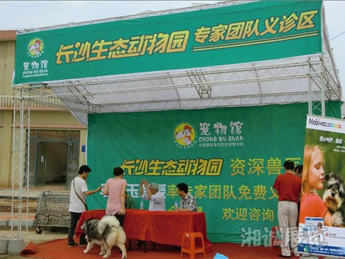 長(zhǎng)沙生態(tài)動(dòng)物園“寵物狂歡節(jié)”全場(chǎng)布置